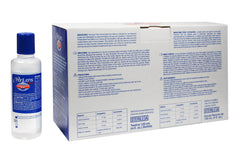 Pack of twelve Purilens Plus 120 ml saline bottles