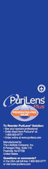 Purilens Plus 120 ml saline bottles for contact lenses (3-pack)