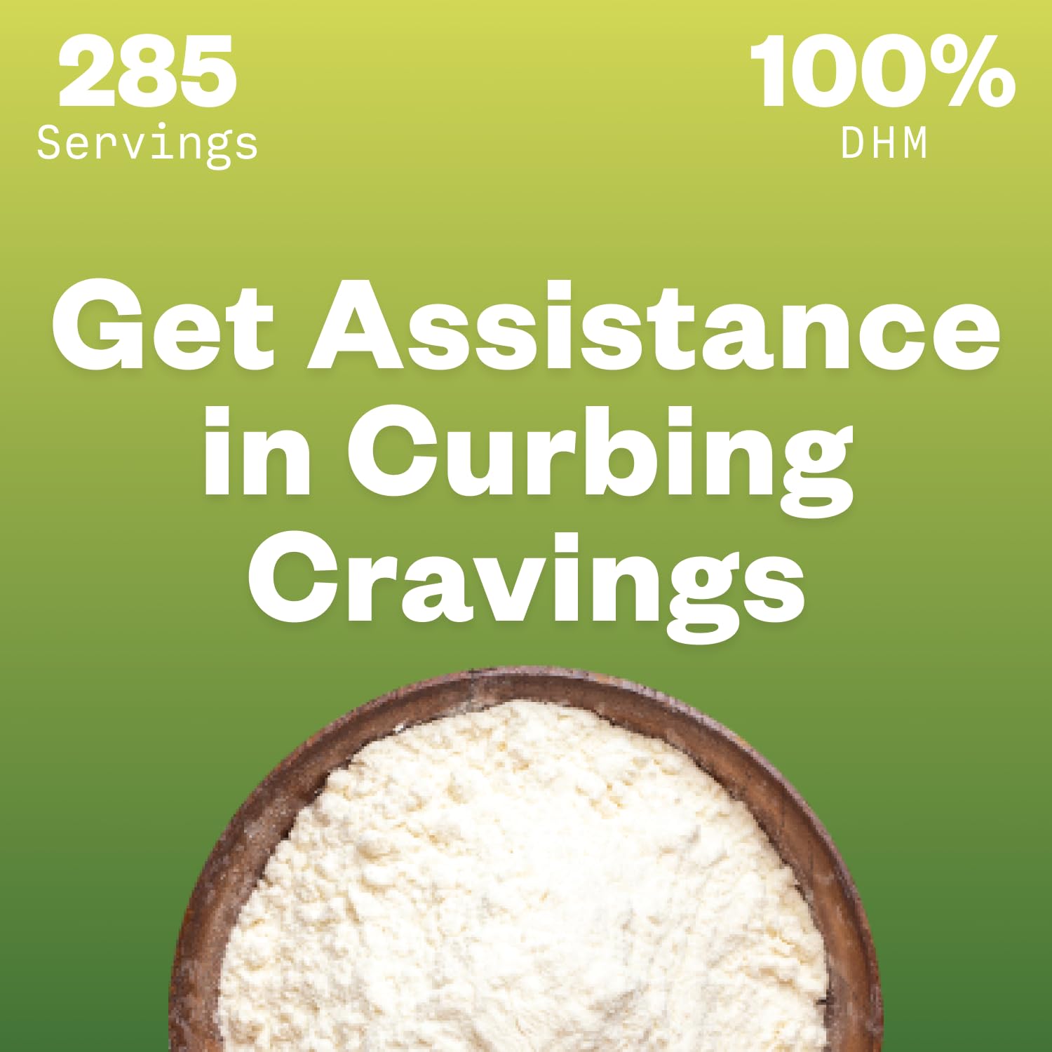 Premium Purisure DHM Powder label close-up