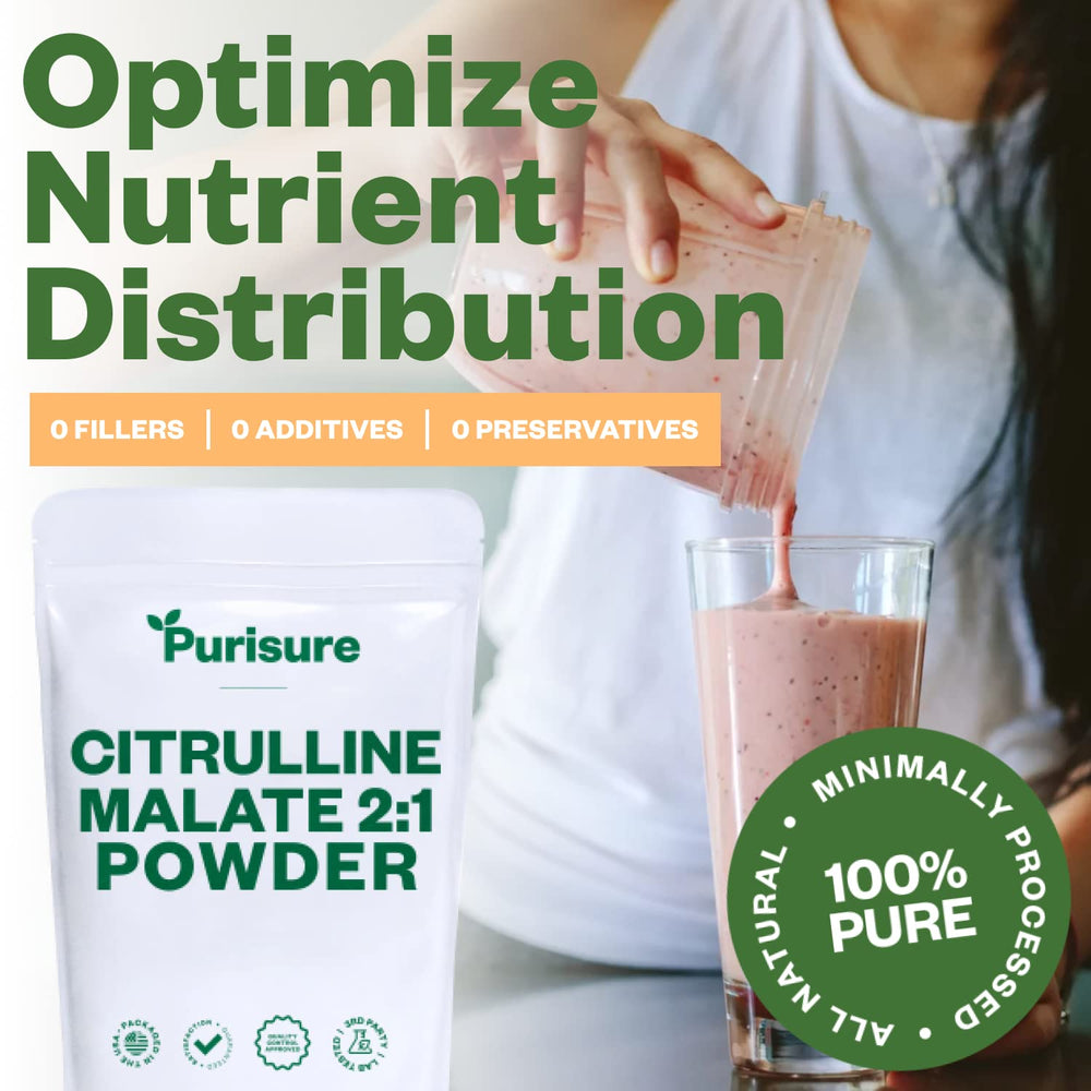 Purisure powder being stirred in a shaker bottle during workout.