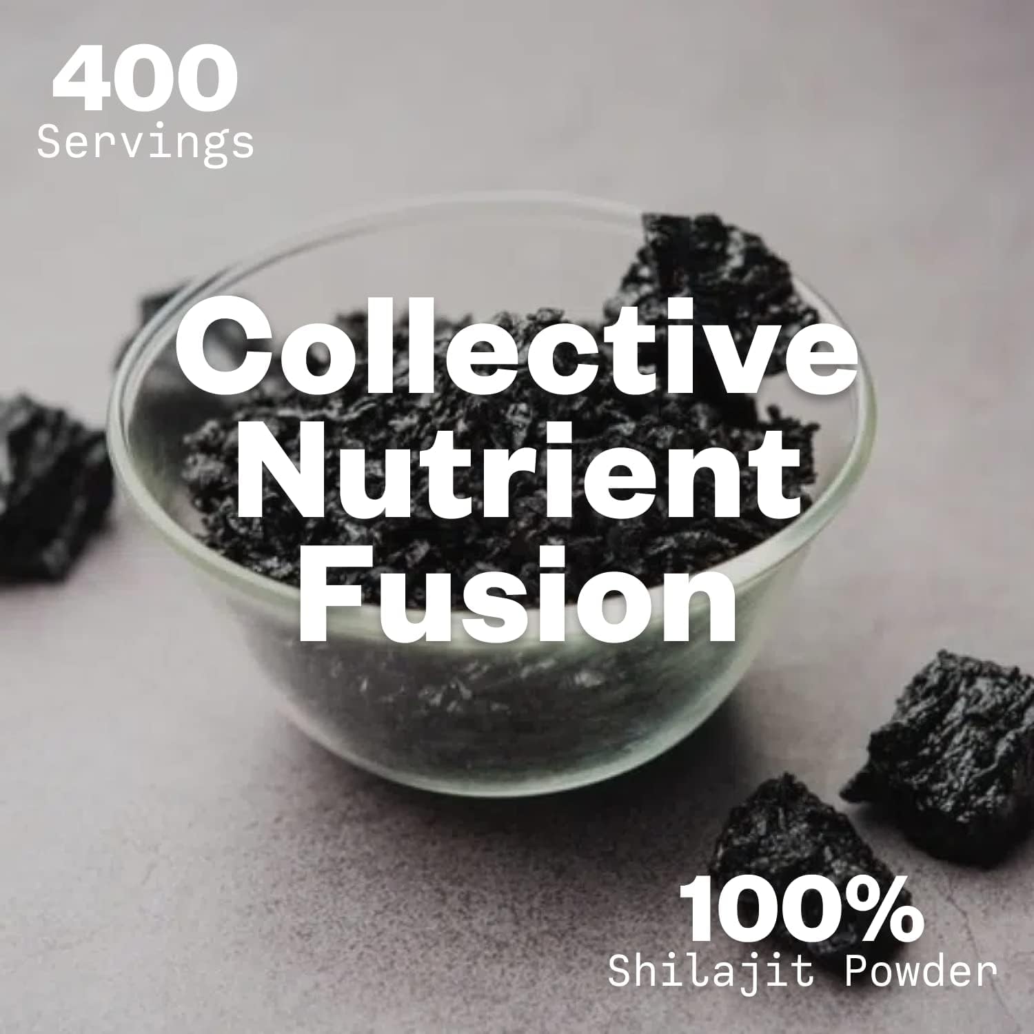 Fulvic acid detail in Purisure Shilajit powder
