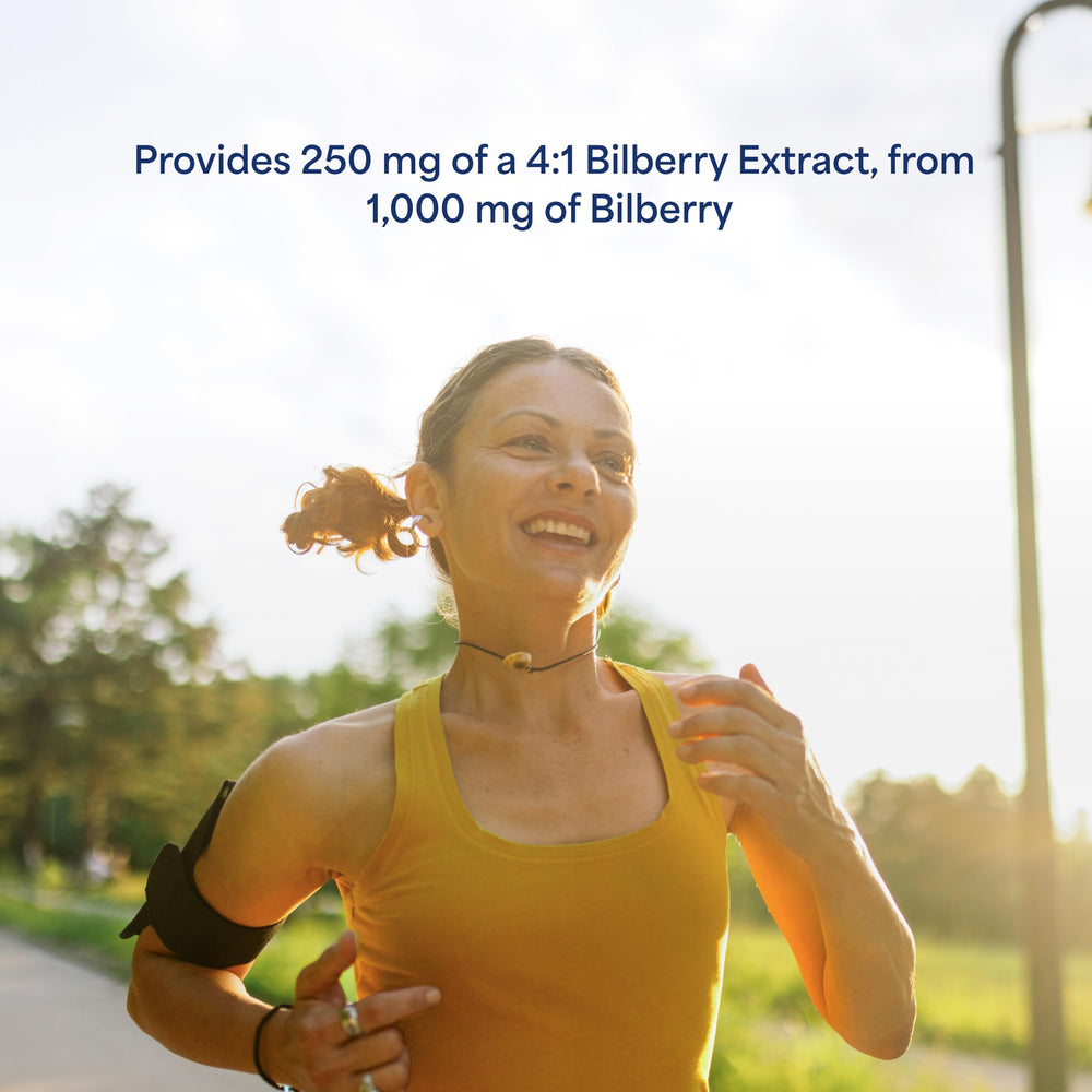 Puritan's Pride Bilberry product label and ingredients