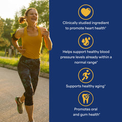 Back label of Puritan's Pride CoQ10 400mg bottle