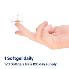 Ingredients panel for Puritan's Pride CoQ10 400mg