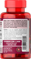 Back label with supplement facts for Puritan's Pride Lycopene 40 mg 2-pack
