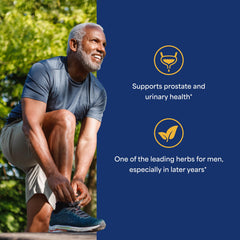 Close-up of Puritan's Pride Saw Palmetto 160mg capsules