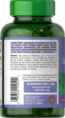 Close-up of Puritan's Pride Saw Palmetto Extract bottle