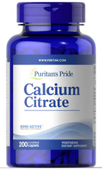 Puritan's Pride Calcium Citrate 200 mg, 200 count bottle (discontinued)