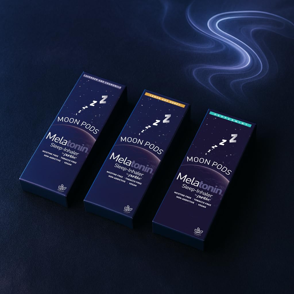 Puritive Melatonin Diffuser in use at bedtime