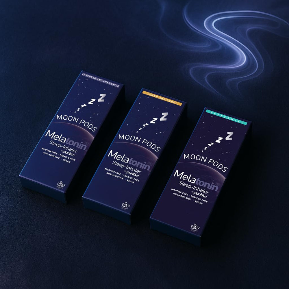 Puritive Melatonin Diffuser in use at bedtime