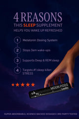 Portable travel-friendly Puritive Melatonin Diffuser on a surface