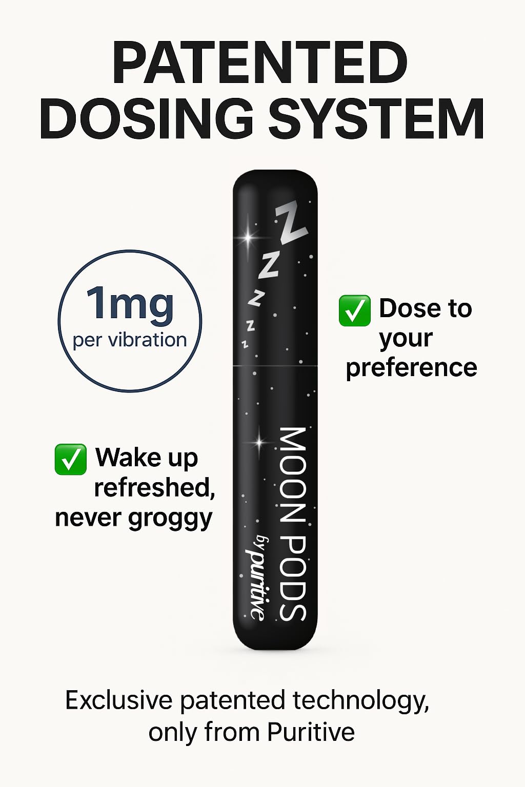 Aroma of lavender and chamomile from Puritive Melatonin Diffuser