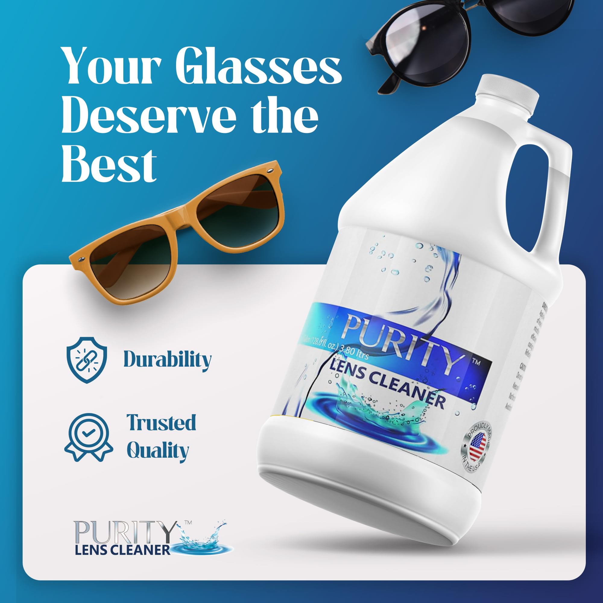 Made in USA Purity Lens Cleaner product shot