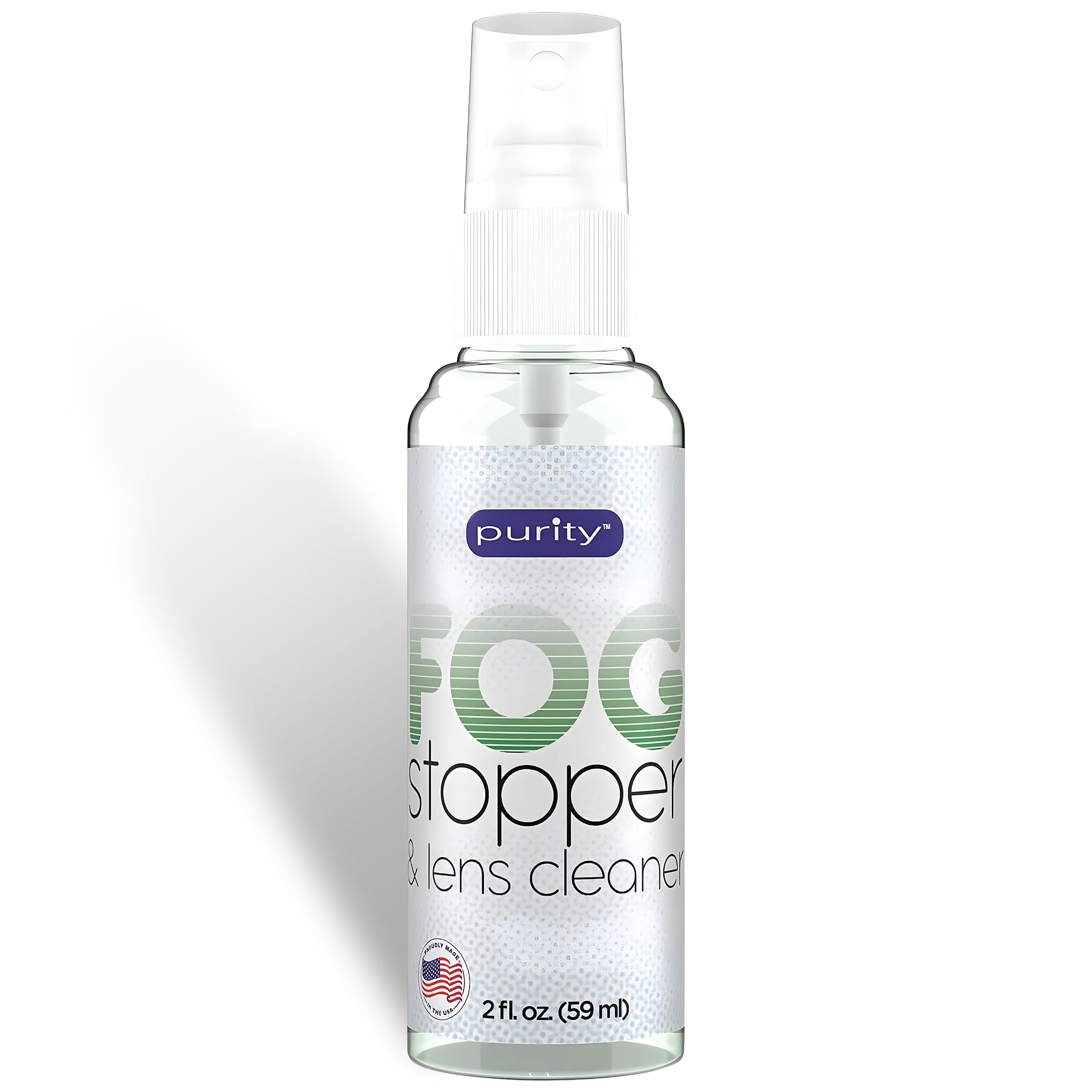 Purity Fog Stopper 2oz bottle - front view