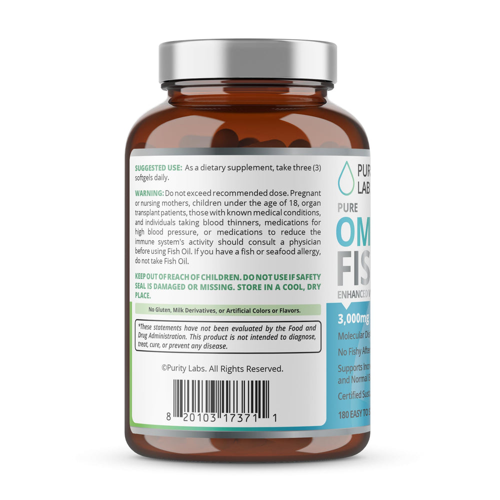 Soy-free and sugar-free omega-3 supplement