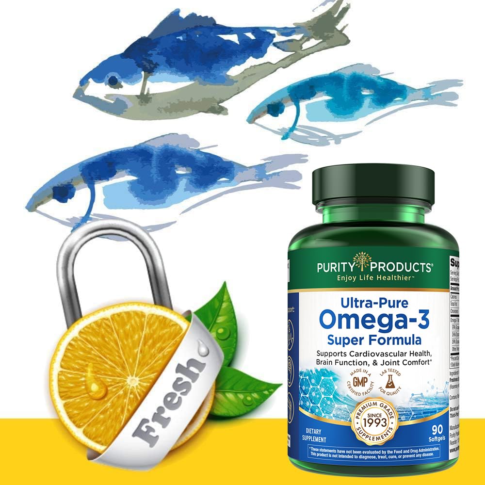 High-absorption triglyceride form fish oil graphic