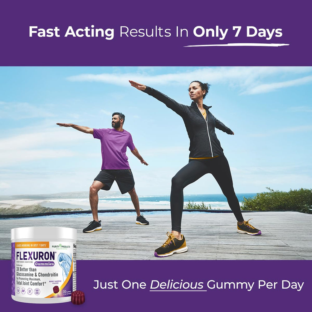 Quality manufacturing and QA imagery for Flexuron Gummies