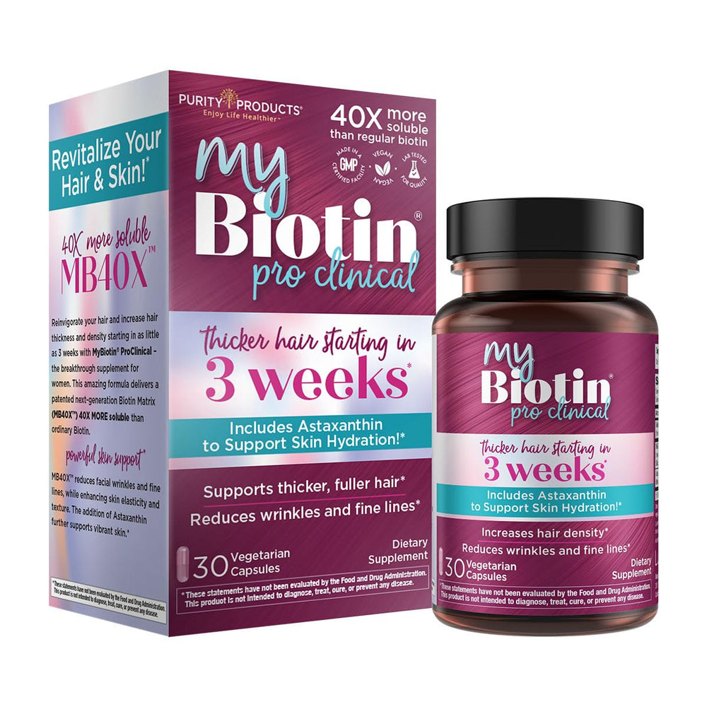 Purity Products MyBiotin ProClinical bottle front view