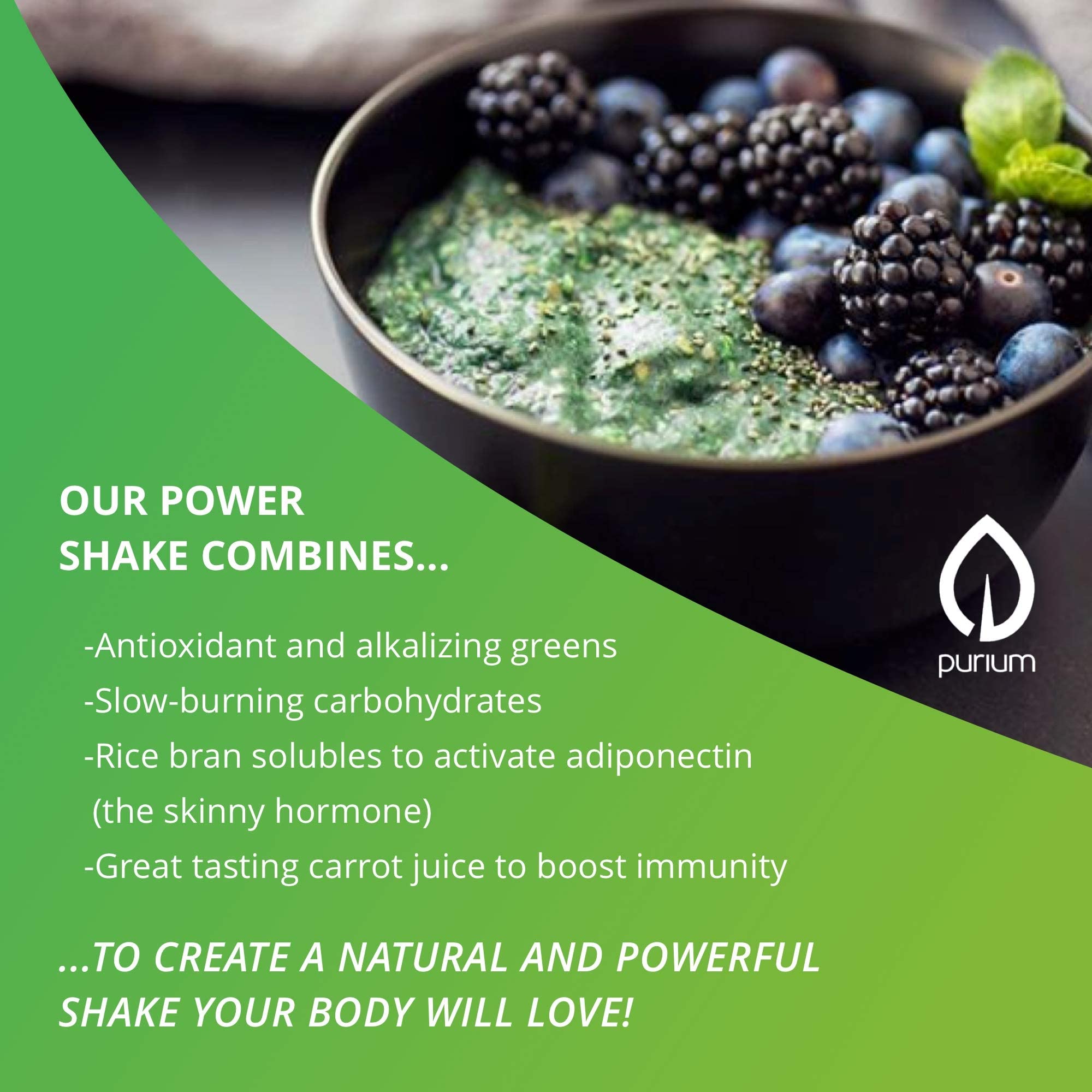 Purium Power Shake packaging and box