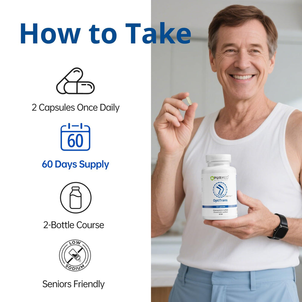 MSM and boswellia ingredients close-up