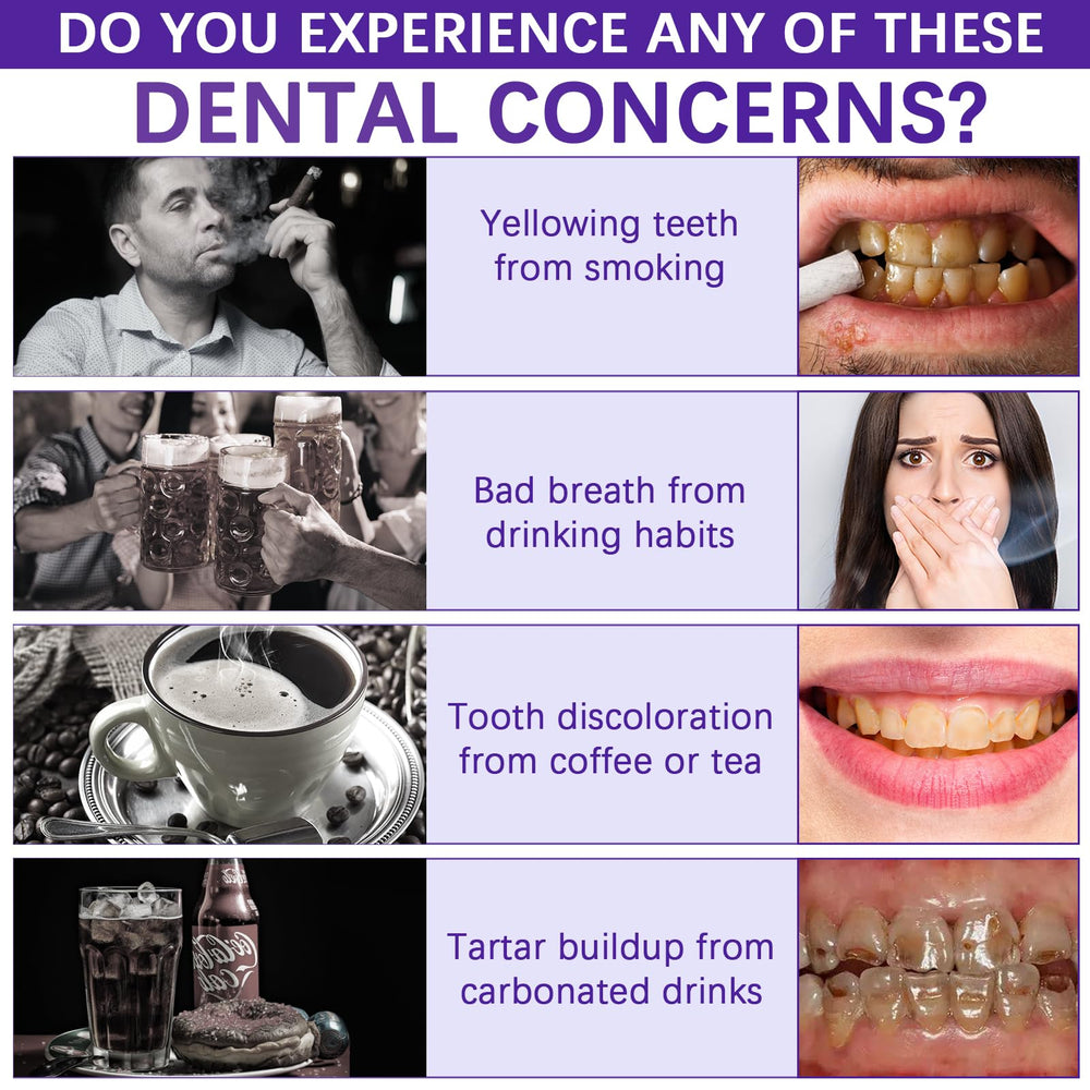 Bright, refreshed smile after use