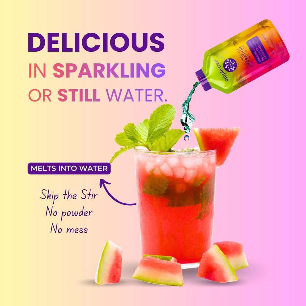 purple tree electrolyte packets travel kit for workouts and trips