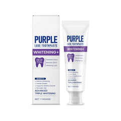 Purple Whitening Toothpaste 4 oz tube - front view