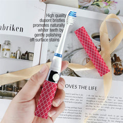Close-up of Pursonic toothbrush bristles