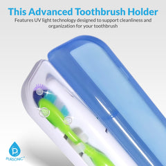 Inner UV light chamber of Pursonic sanitizer case