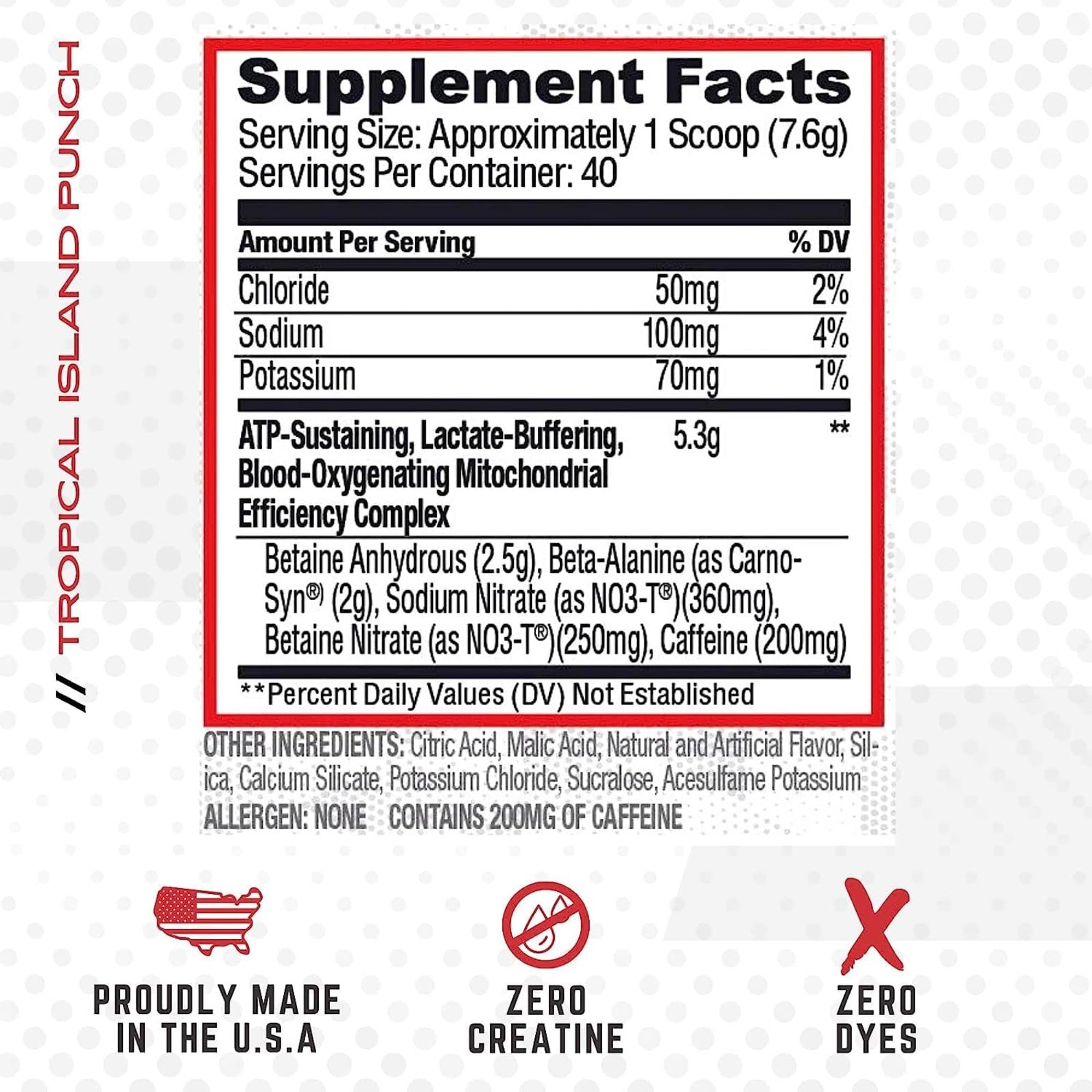 Purus Labs Condense beta-alanine close-up highlighting fatigue reduction potential