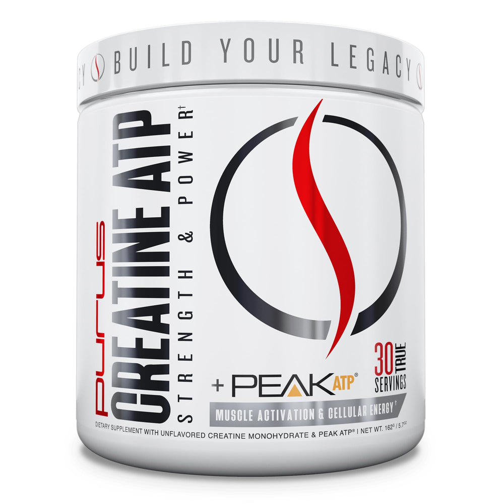 Purus Labs Creatine ATP bottle front view