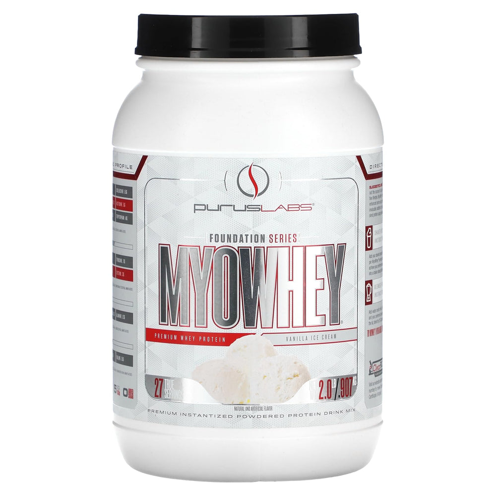 Purus Labs MyoWhey Premium Whey Protein Vanilla Ice Cream