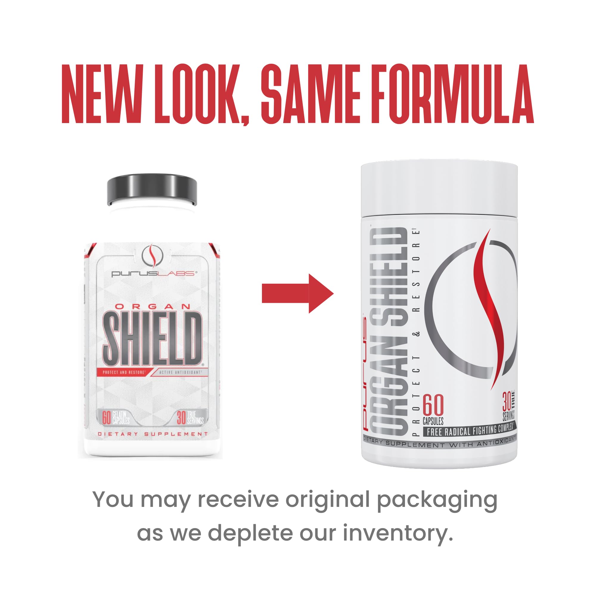 Organ Shield product label close-up