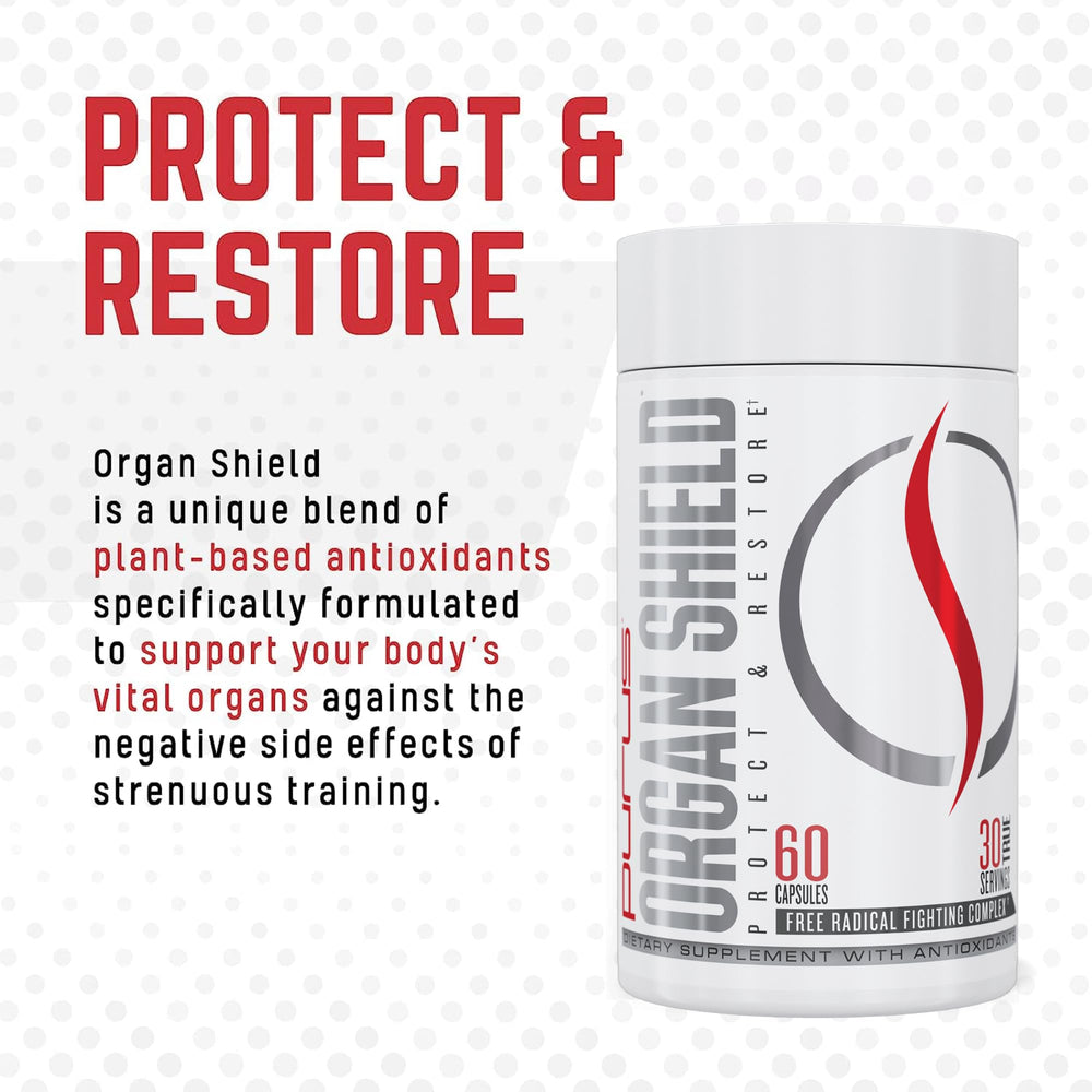 Lifestyle shot of Organ Shield with training context