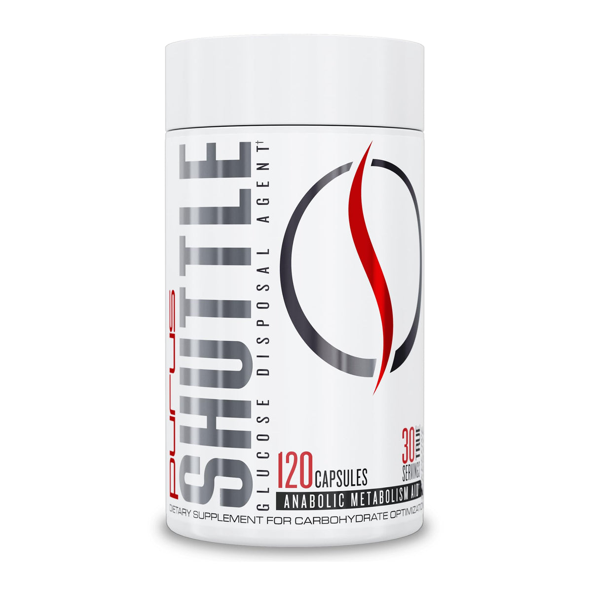Purus Labs Shuttle bottle front view
