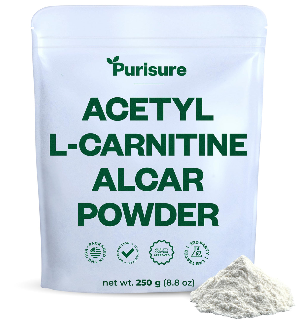 Purusure Acetyl L-Carnitine Powder 250g bottle