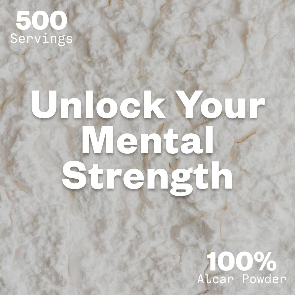 ALCAR powder dissolved in a glass