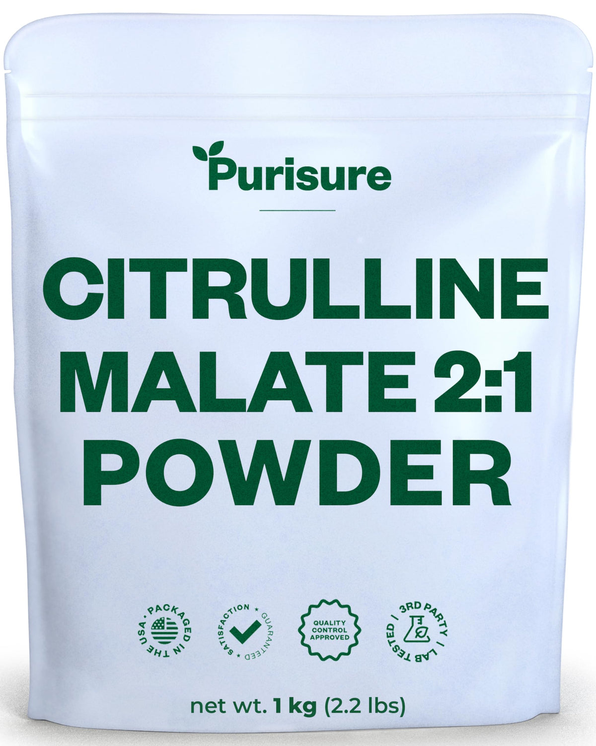 Purusure L Citrulline Malate 2:1 Powder 1kg label