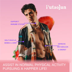 Key ingredients including biotin, vitamin C, zinc and collagen gummies