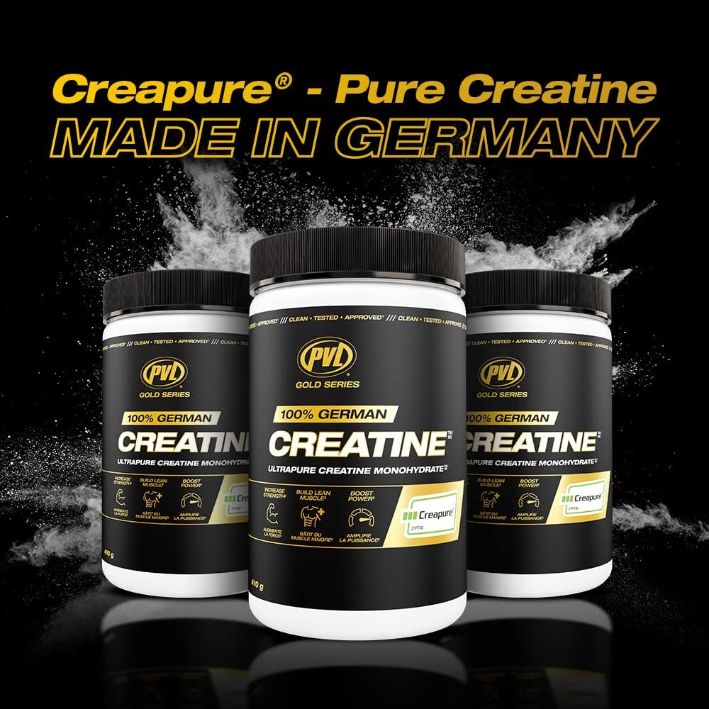 Close-up of PVL Creapure Creatine monohydrate texture
