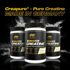 Close-up of PVL Creapure Creatine monohydrate texture