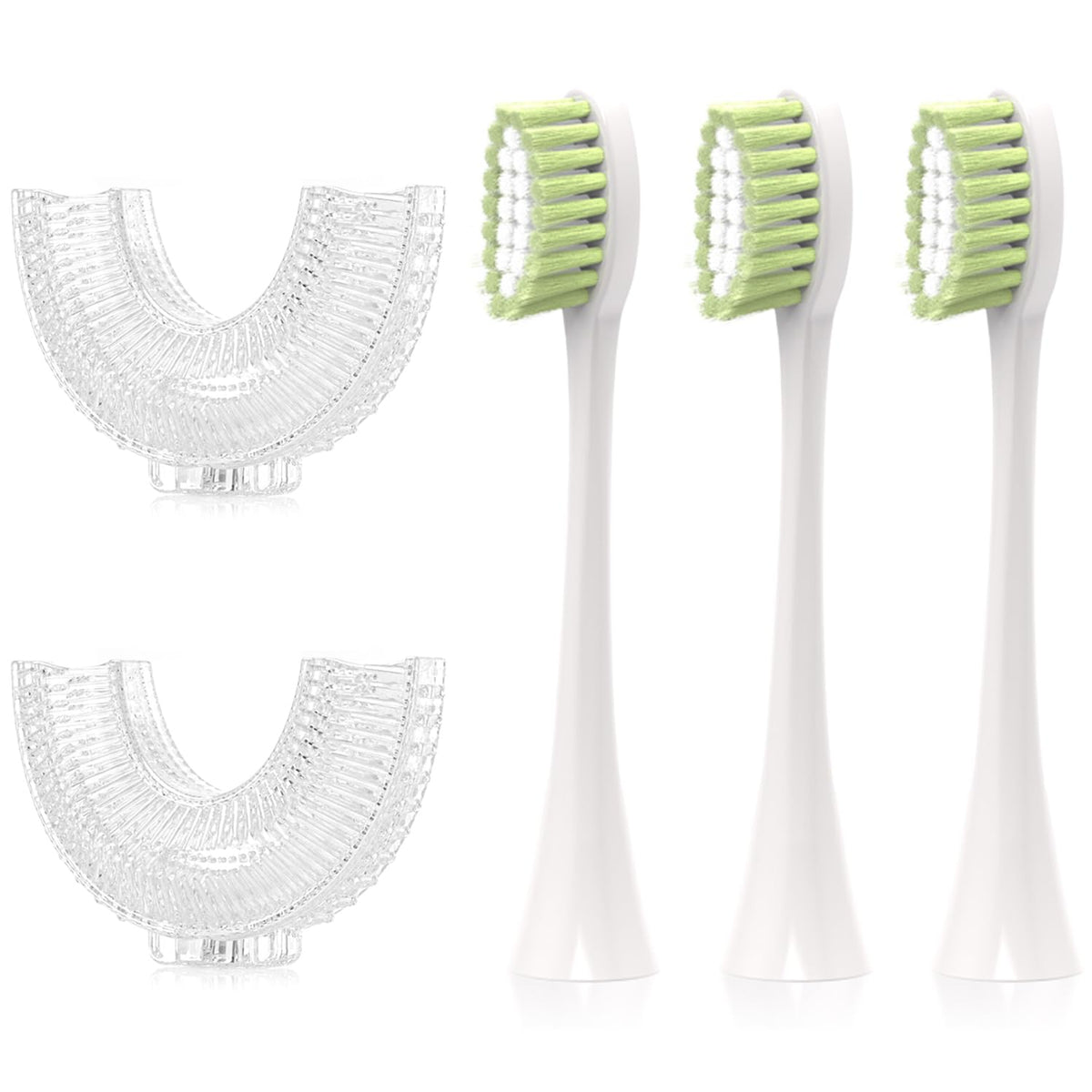PVOGRT kids replacement heads set with 2 normal heads and 1 U-shaped head