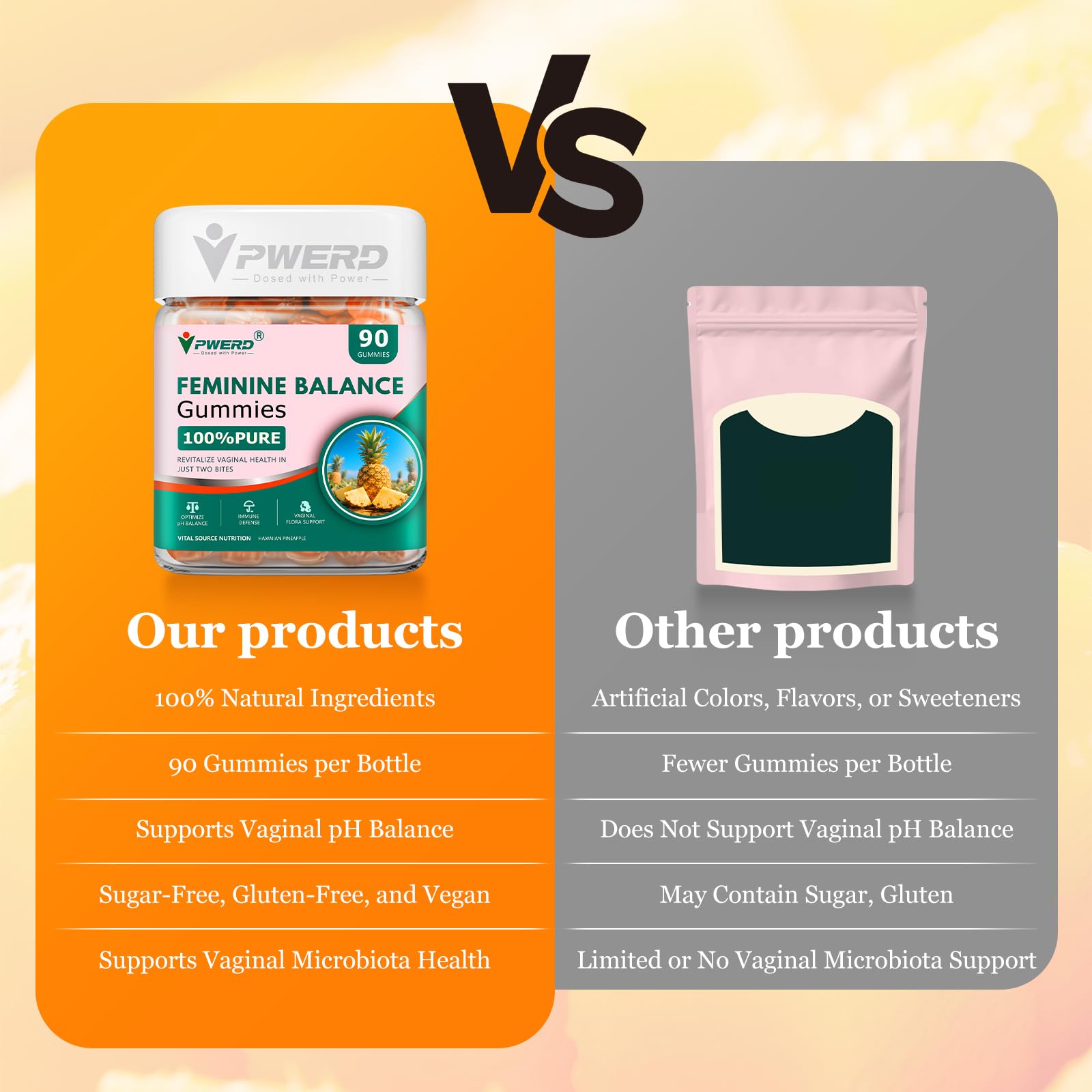 Premium quality batch stamp on packaging