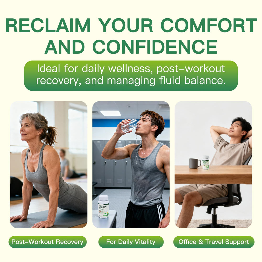 Graphic showing fluid balance and detoxification