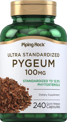 Piping Rock Pygeum 100mg bottle with 240 capsules