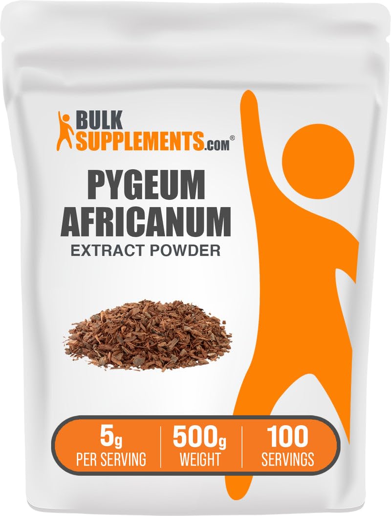 Pygeum Africanum extract powder in a 500g pack