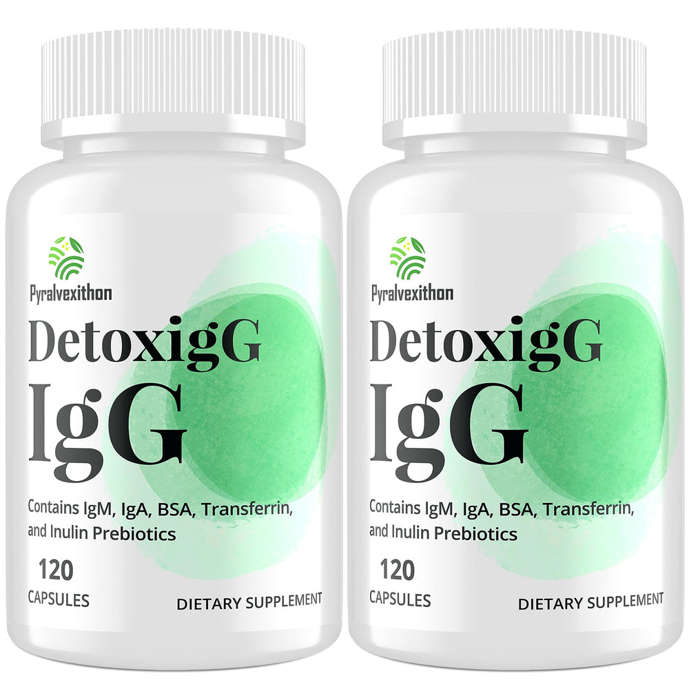 Pyralvexithon IgG Immunoglobulin Supplement bottle front view