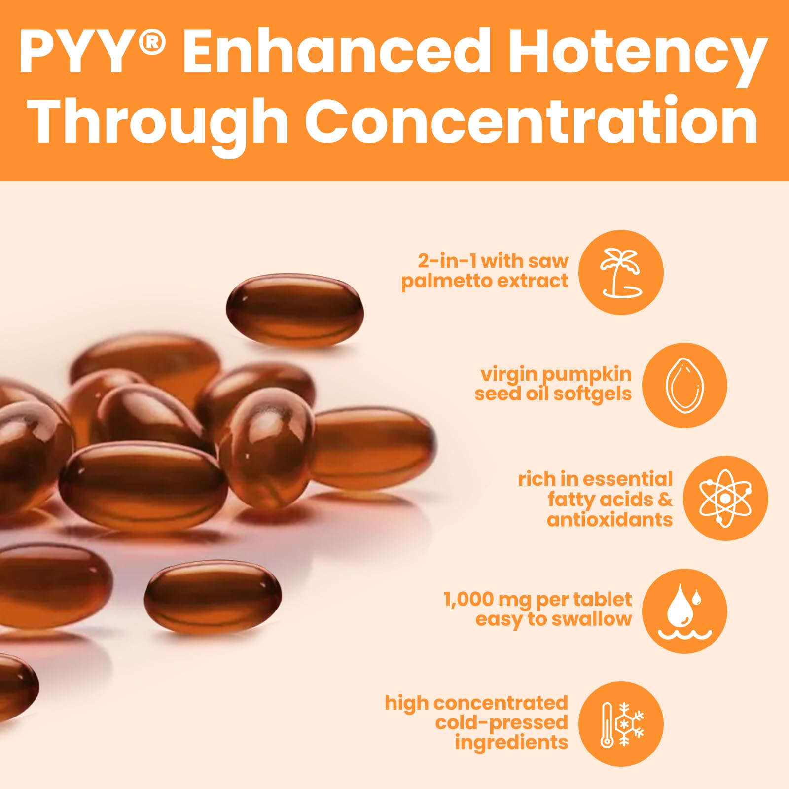 Non-GMO, allergen-free icons with third-party testing badge