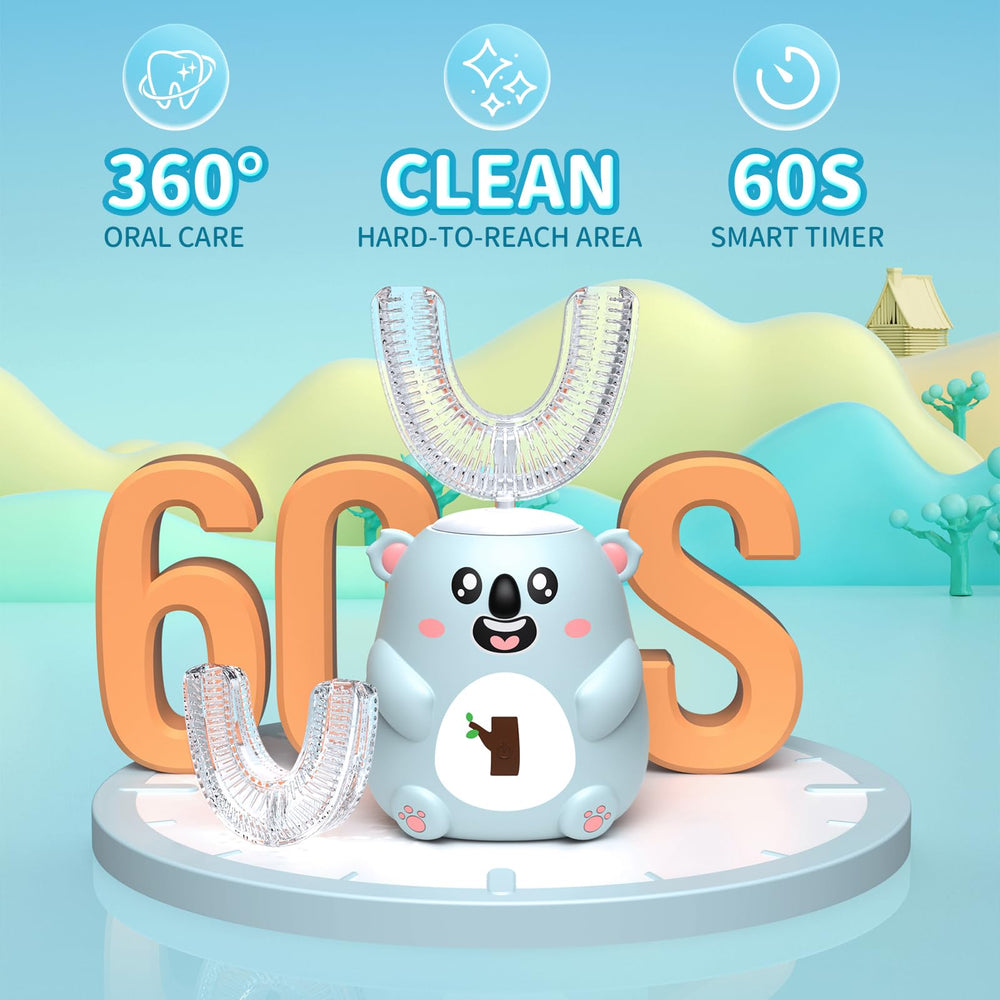Graphic of the 6 cleaning modes available on the toothbrush