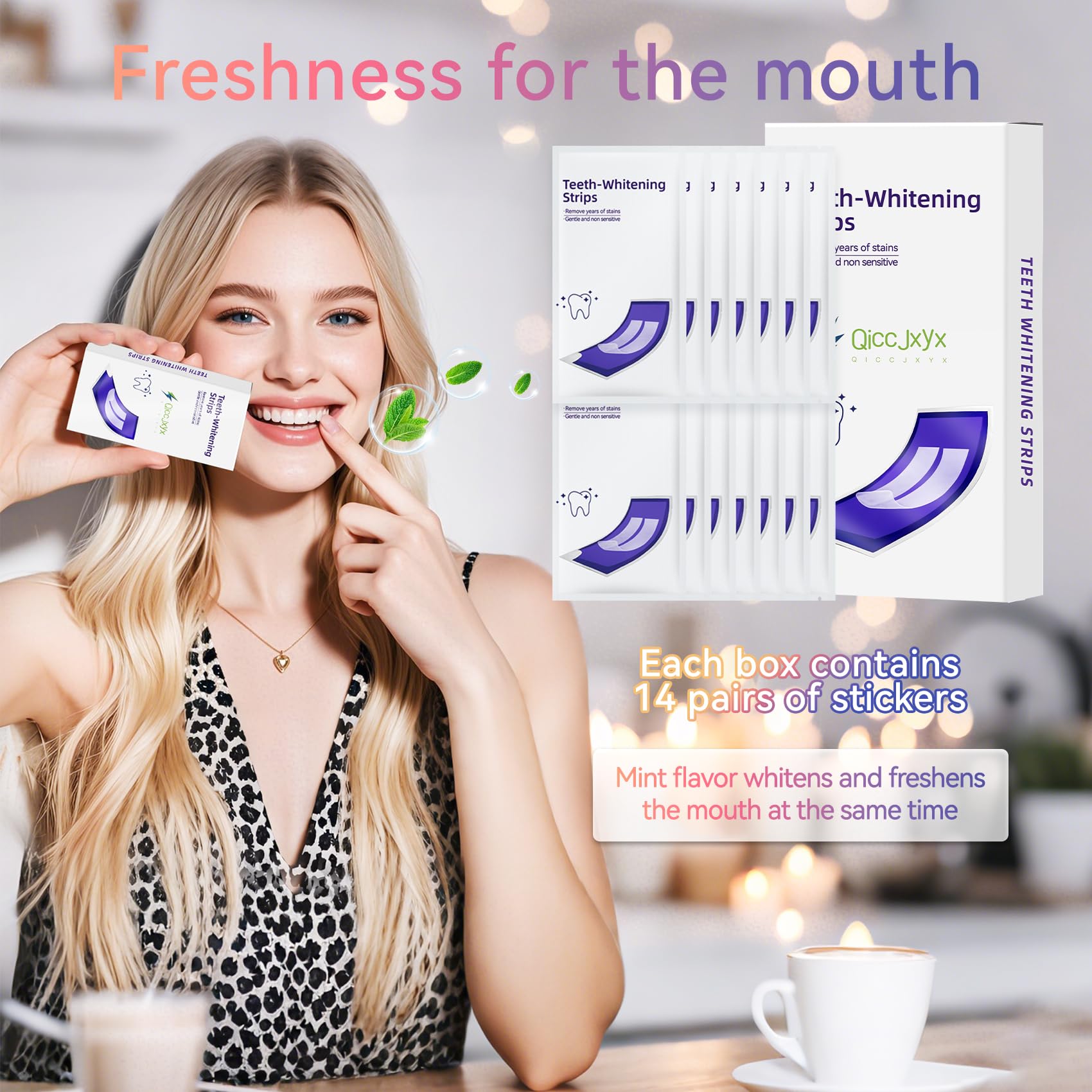 Mild, pH-balanced, peroxide-free whitening formula
